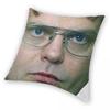 Bobble Head Joe Aka Dwight Square Pillowcase Polyester Linen Velvet Printed Zip Decorative Pillow Case Bed Cushion Cover 18"