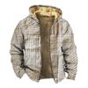 Men's Thickened Button Double Pocket Jacket With Pocket Insert Cotton Jacket