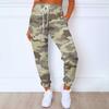Ladies Casual Fashion Print Casual Pants Sweatshirt Trousers