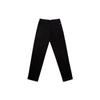 Li Ning Badminton Series Solid Color Straight Leg Fleece Sports Pants Unisex Pants Black AKLTC91-1