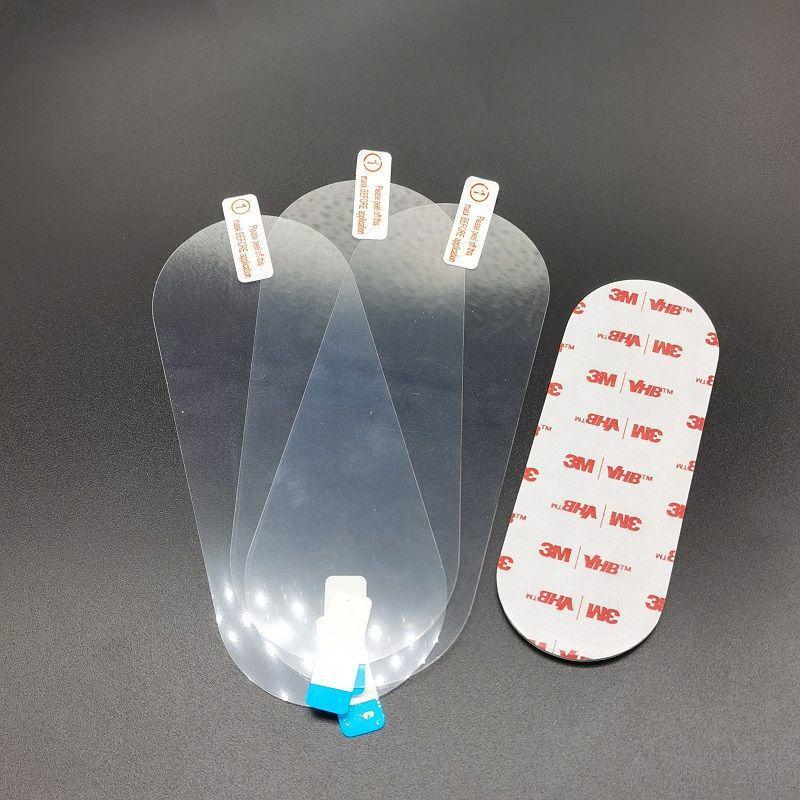 Прозрачная статическая наклейка на автомобиль для видеорегистратора и техосмотра