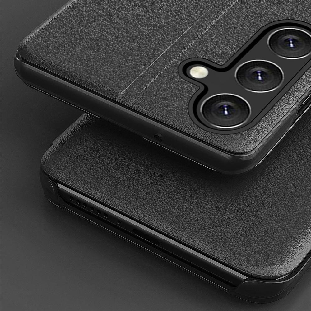 Для Samsung Galaxy S25 FE Чехол для телефона Фолио Откидной из ПУ кожи Подставка Обложка