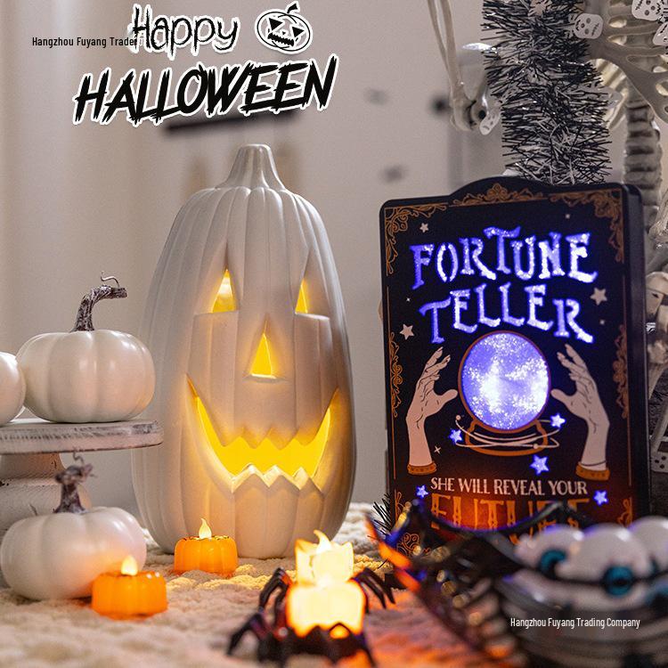Светящийся тыквенный фонарь на Хэллоуин Набор для украшения вечеринки