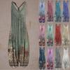 Women's Casual  Print Loose Large Size Casual Sleeveless Strappy Jumpsuit