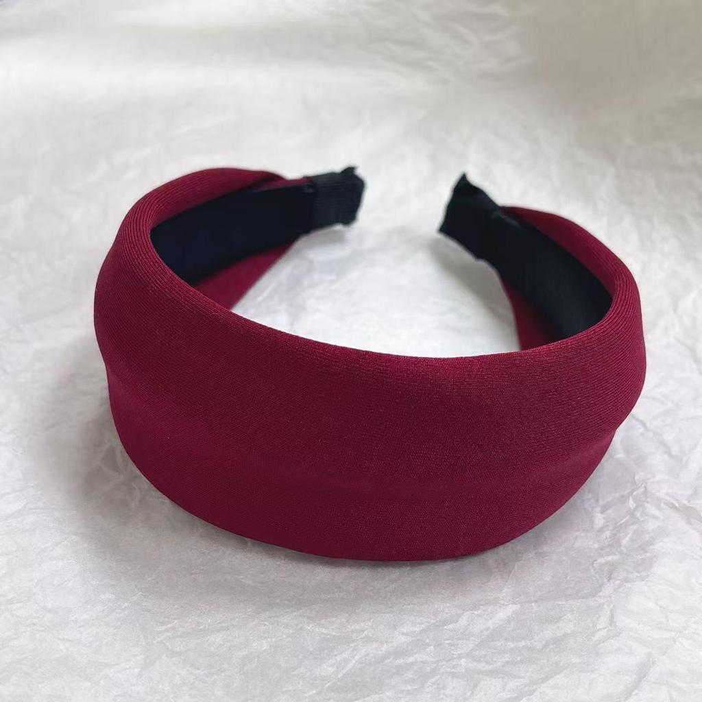 Серая вязаная повязка на голову Yi Mengling: Стильный, широкий, фитнес-аксессуар для волос для женщин