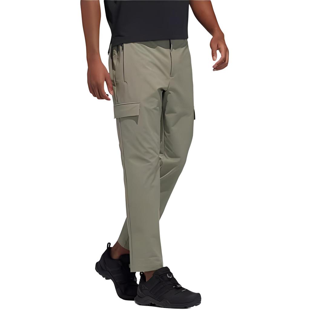 adidas Брюки-карго мужские TERREX Хаки GN7563