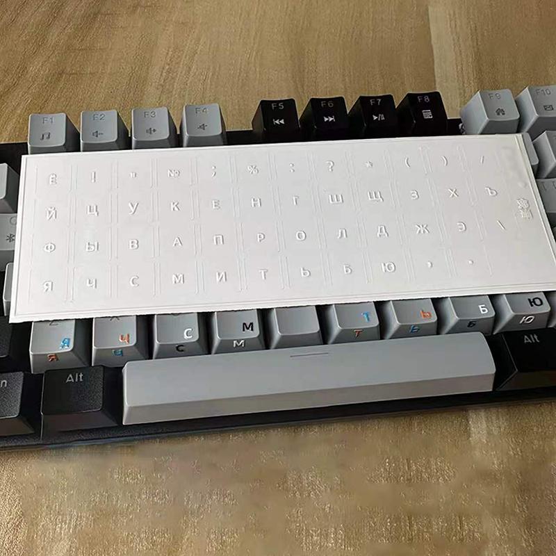 Xiaomi Transfer Stickers Tear Off Film Leave Words Russian Desktop Keyboard Stickers Universal Stickers Key Stickers Keyboard Stickers