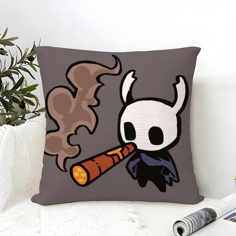 Игровой чехол на подушку Metroidvania H-Hollow Knight Льняной чехол на подушку Декор для дивана и дома Наволочка для подушки
