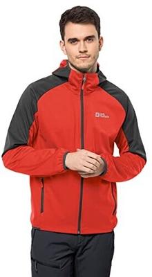 Куртка Jack Wolfskin Feldberg Hoody M насыщенный красный