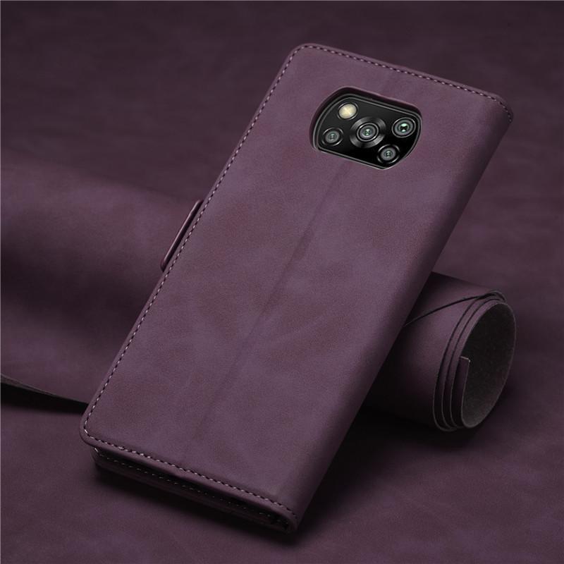 Магнитный кожаный чехол-книжка с подставкой и кошельком для Xiaomi Redmi Note 12 Pro 11 11s 10 10s 12C 10C Poco X5 X3 X4 Poco M4 M3 Pro