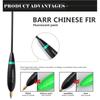 4pcs/lot Hot Portable Carp 8g-10g 24cm-26cm Paulownia Wood Fishing Floats Weight Tail Bobber