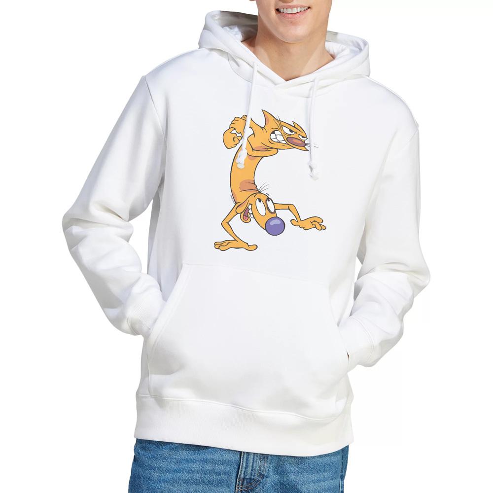 CatDog Mens Ready To Fight Hoodie