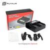 FUYALIN Двойное зарядное устройство для аккумуляторов NP-F770 F750 F550 F960