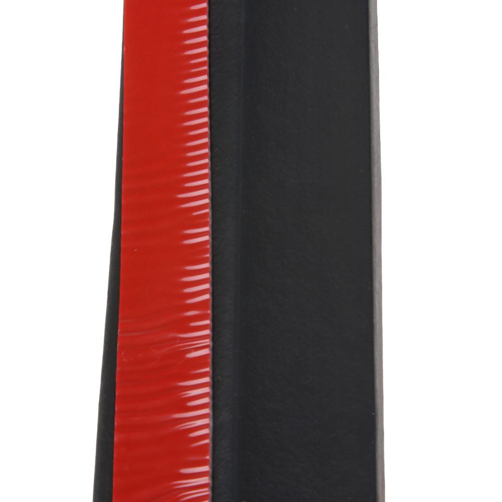 Universal 2.5M Car Front Bumper Lip Rubber Bumper Protector Bumper Lip Strip Car Side Skirt Car Stickers 65mm Width Car