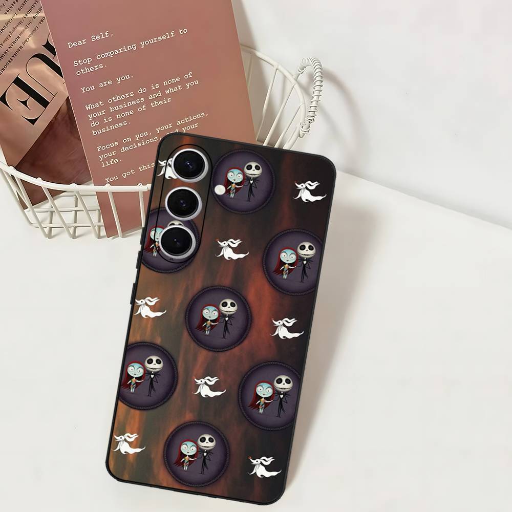 Чехол для телефона на Хэллоуин «Кошмар перед Рождеством» для Samsung S 24 fe 25 Ultra plus 20 lite 21 30 22 23 24 22 Ultra 5G Fundas