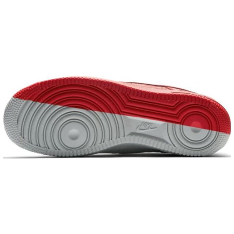 Nike Air Force 1 Low Split Серый Красный 905345-005