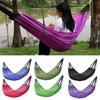 Outdoor Hammock with Carry Bag Breathable Portable Heavy Duty Single Person Camping Garden Patio Balcony Porch Backyard Hanging Mesh Swing