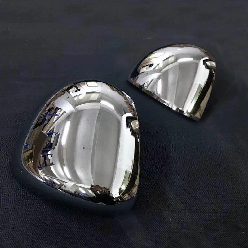 Для FIAT 500X 2014 2015 2016 2017 2018 ABS хром боковое крыло крыло заднего вида дверь зеркало крышка отделка стайлинга автомобилей 2 шт.