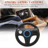 Steering Wheel - Mario - Racing Wheel Controller - White - Compatible Nintendo Wii - ABS