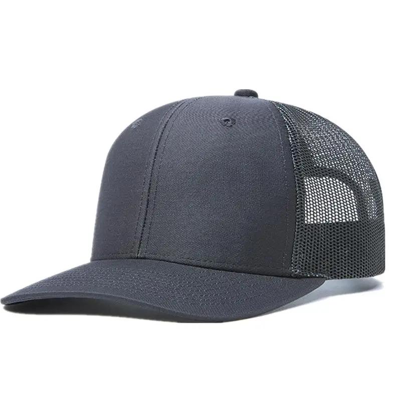 For Men & Women Gender Neutral Two Tone Cap Curved Brim Style Trucker Hat Men & Women Casual Outdoor Air Permeable Ventilated Summer Cap