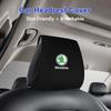 bsqdr6 Car Seat Headrest Cushion Protector Cover Anti-Dirty Seat Cotton Easy to clean For Skoda Kodiaq Octavia 3 Yeti Karoq Rapid Fabia