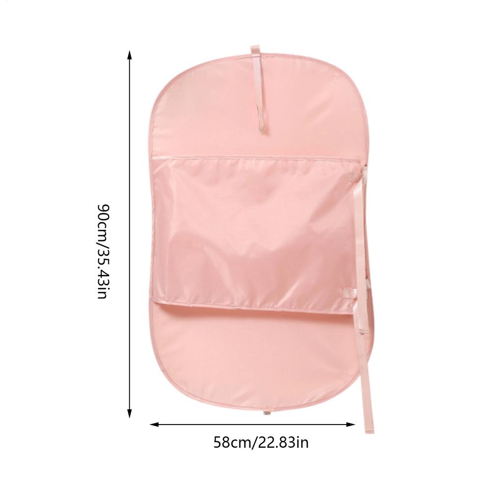 Dress Garment Bag Adjustable Strap Space-Saving Large Capacity Portable Closet Storage Wardrobe Organizer for Clothes Coat Suit