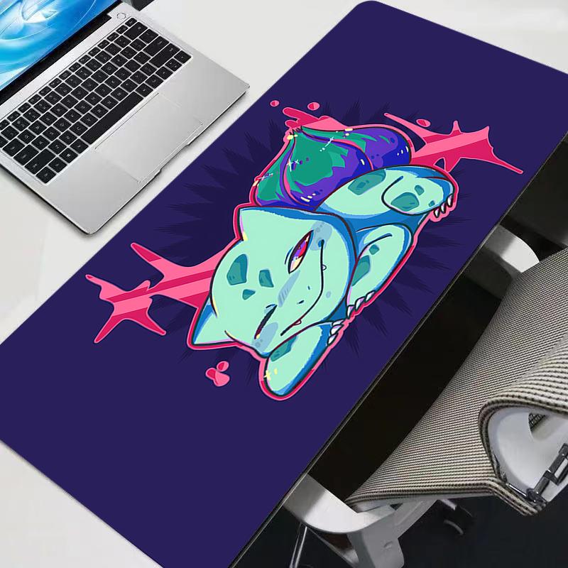 Large Mouse pad pc speed For esports Pokemon Pikachu players x Laptop Computer Keyboard desk Mat xxl mousepad
