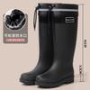 Goodlooking rain shoes women's fashion out short rain boots thicksoled nonslip waterproof shoes