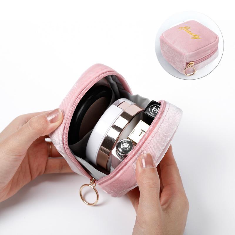 Сумка для хранения помады Мини Портативная водонепроницаемая косметичка для хранения с ручной косметичкой Труба