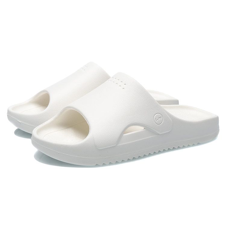 Li-Ning Универсальные повседневные нескользящие износостойкие сандалии EVA Silent Slide женская обувь белого цвета AGAR008-1
