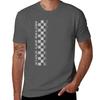 Stock Car Racing Chequered Flag Side Design Tshirt Summer Festival Tshirt