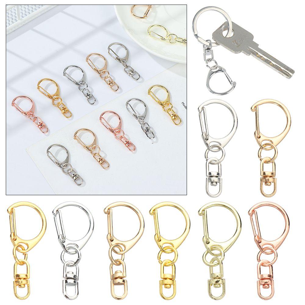 10 шт. фурнитура DIY брелок разъемное кольцо сумки ремни пряжки карабин застежка крючок воротник карабин защелка