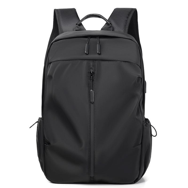 Business Simple Backpack Men'S Business Casual Waterproof Travel Bag Large Capacity Computer Bag