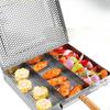 Barbecue Grilling Basket Grill Clip Multipurpose Stainless Steel Rack Cooking Accessories for