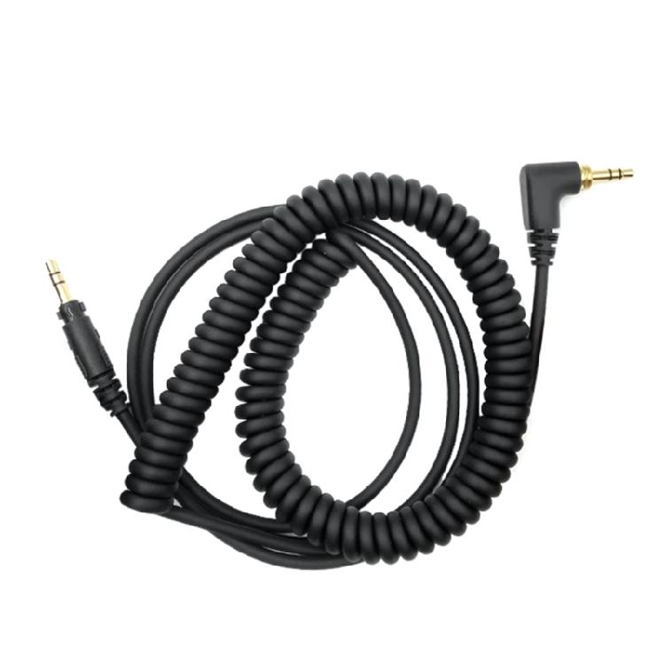 Гибкий пружинный кабель для наушников для EAH DJ1200 с регулируемой длиной и свойствами защиты от помех