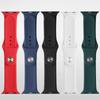 Ремешок для Apple Watch 44мм 45мм 41мм 40мм 49мм 42мм 38мм Силиконовый Спортивный Браслет Correa Iwatch Series 8 Ultra 7 Se 3 5 6 4