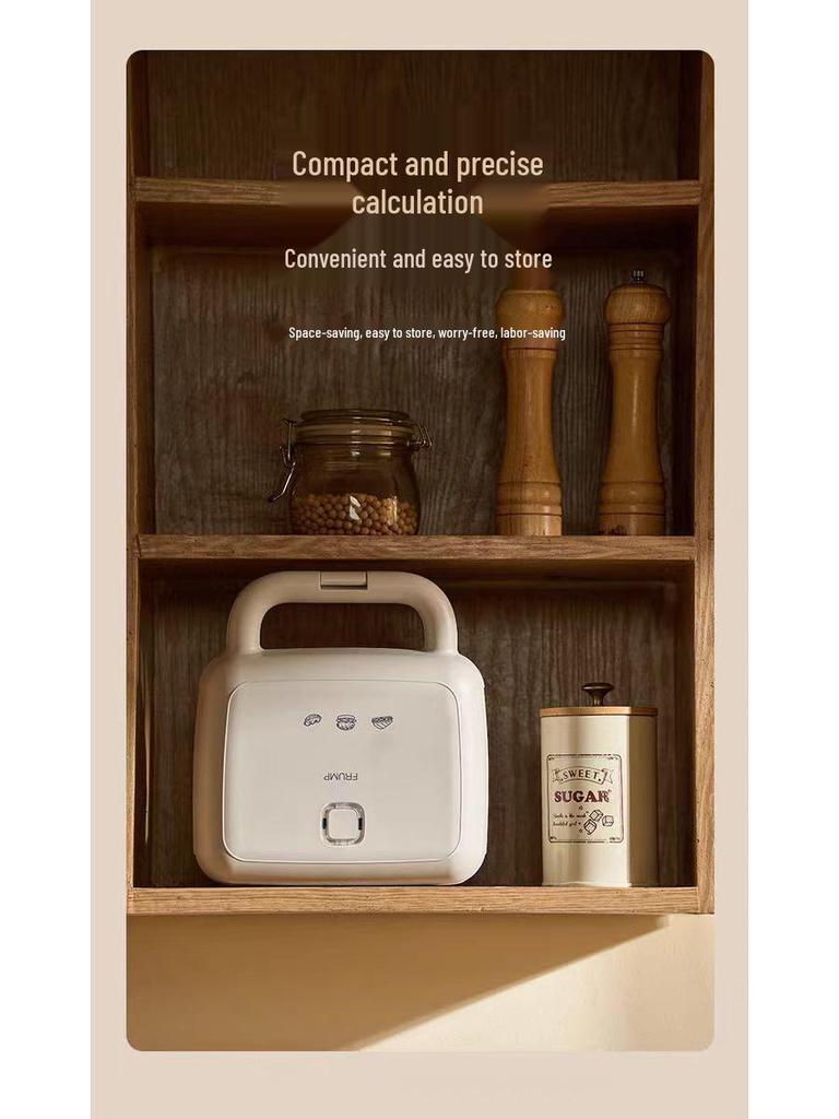 Double-Plate Breakfast & Waffle Maker: Multi-Functional Sandwich & Bread Machine for Home Use.