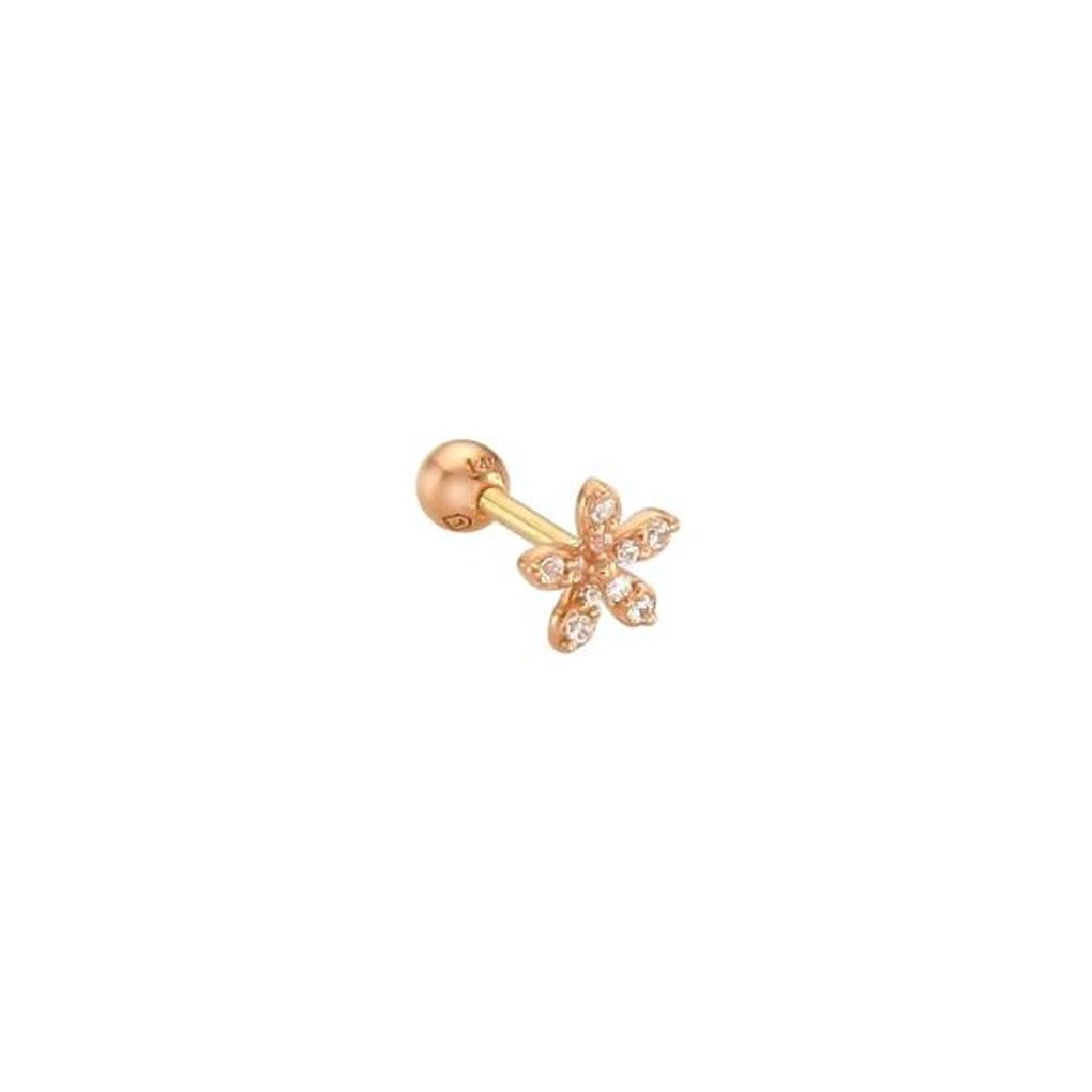 LLOYD Daily Basic Flower 14k Piercing LPFE2033G