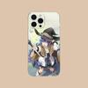 Чехол для мобильного телефона Mushoku Tensei Roxy для iPhone 17 16 15 14 13 12 11 X XR XS Air Pro Max Plus Mini Прозрачный Цветной Чехол Роскошный