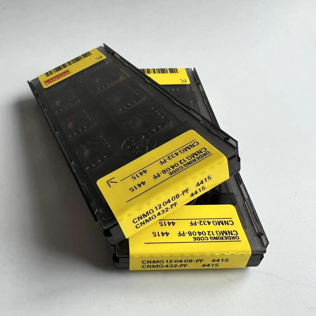 Original Sandvik / CNMG120408-PF 4415 / CNC Lathe Carbide Blade 10 PCS