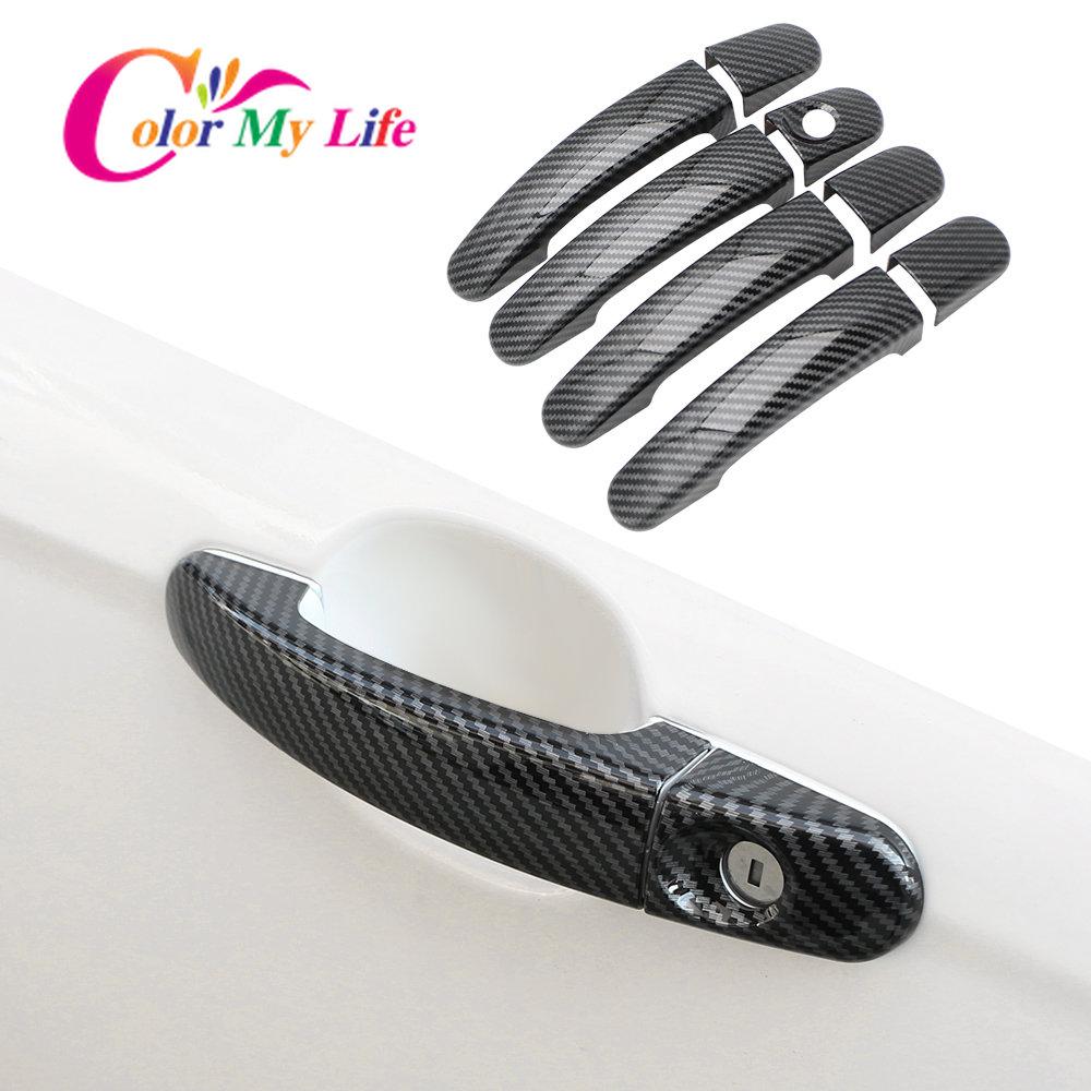 ABS Door Handle Protection Cover for Ford Focus 2 3 MK3 MK2 ST Car Door Handles Sticker