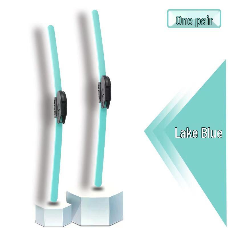 Цветной, Универсальный, Бескаркасный Передний Дворник с Резиновой Лентой для Автомобильных Лобовых Стекол