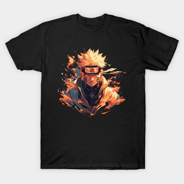 Asian Size Cotton Unisex Tshirt Print T-shirt Naruto T-shirt No-Cut Print Regular Fit