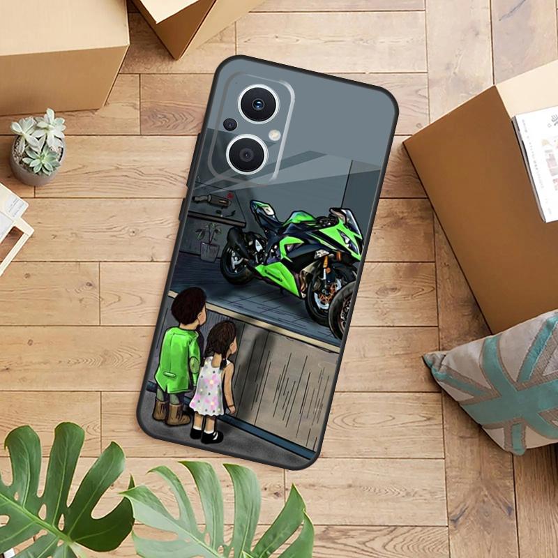 Motorcycles on display Phone Case For OPPO Reno 14 12 11 13 F 10 Pro 8T 8 Lite OPPO Find X9 X8 X6 X5 Pro Back Cover