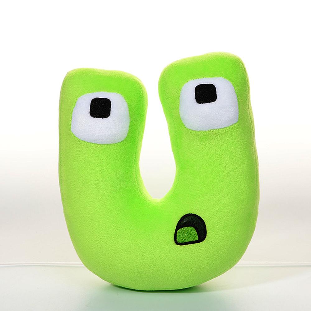 Плюшевые игрушки с алфавитом Lore, 26 букв, плюшевые развивающие куклы с животными для детей и взрослых, рождественский подарок на Хэллоуин