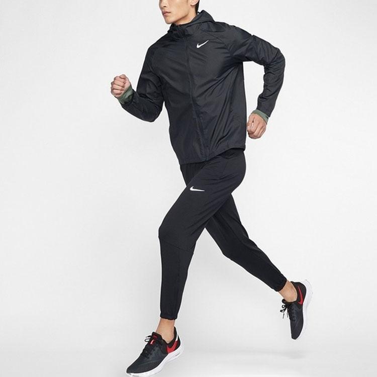 Nike Базовая спортивная тренировочная куртка с капюшоном Черная CV7428-010