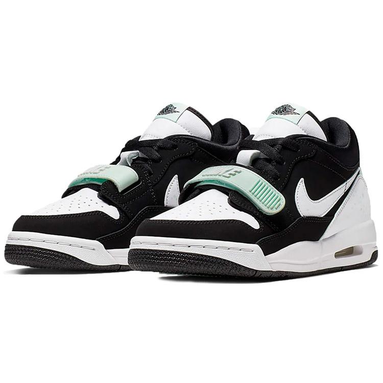 Jordan Legacy 312 Low Черный Белый Бирюзовый Оттенок GS CJ5500-013