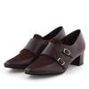 Monk Strap Brown 235 HIMIKO/Himiko/Double Shoes/641323D