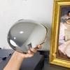 Металлическая сумка-клатч в форме ракушки Гладкая зеркальная поверхность Серебристый Золотой Женская вечерняя вечеринка Милый кошелек Сумка