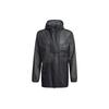 SS21 Nylon Waterproof Hooded Jacket Men Outerwear Black GV6086